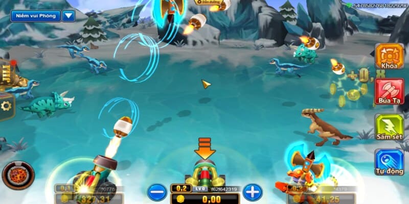 Tập trung bắn vào sinh vật mới xuất hiện để giành chiến thắng