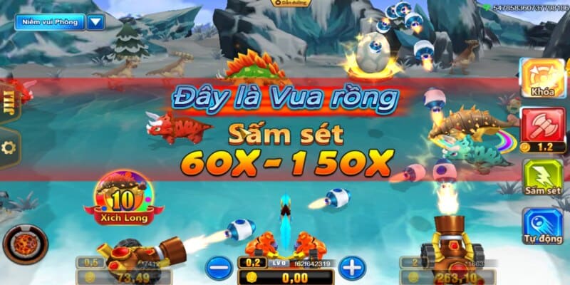 Tiêu diệt cá boss mang lại phần thưởng lớn, hãy nhắm chính xác