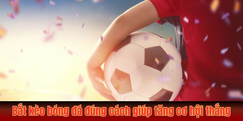 Bắt kèo bóng đá đúng cách giúp tăng cơ hội thắng