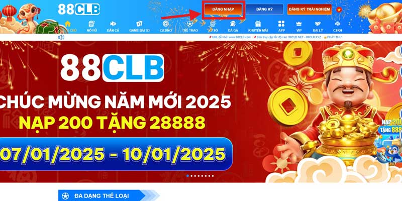Chi tiết các vào tài khoản nhà cái