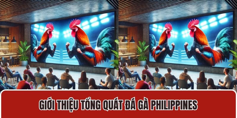 Giới thiệu tổng quát đá gà Philippines